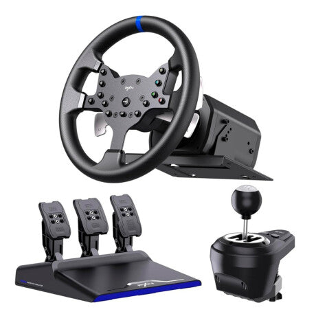 Set Volante PXN con Pedalera y Palanca Cambios V99