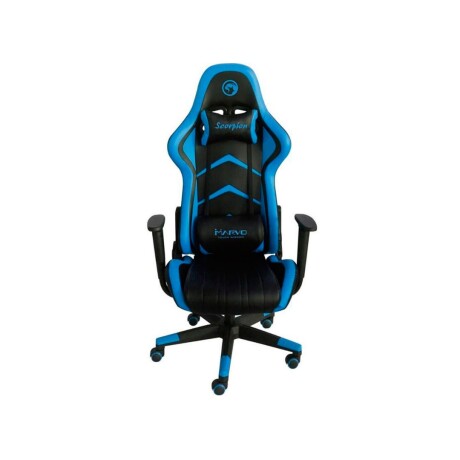 Silla Gamer Marvo Scorpion CH-106BL Ergonómica Black Blue