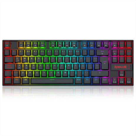 Teclado Gamer Redragon K552M Kumara Black RGB Switch Magneti