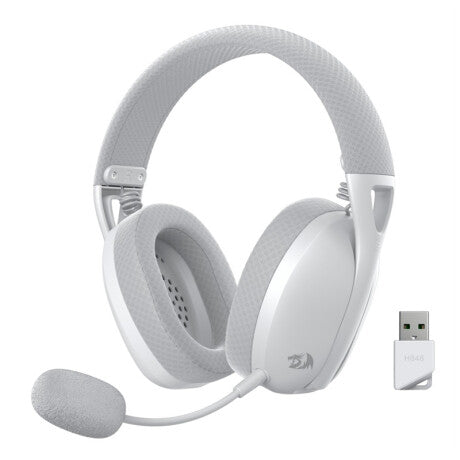 Auriculares Gamer Inalambrico Redragon H848 Ire White Gray