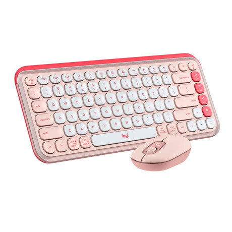 Combo Teclado y Mouse Inalám Logitech POP Icon 920-013053 PK