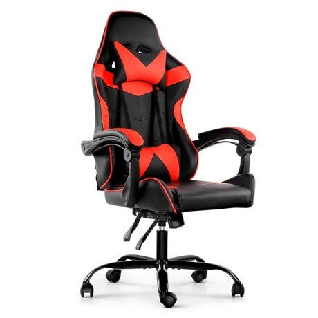 Silla Gamer Lumax Rom Negro y Rojo